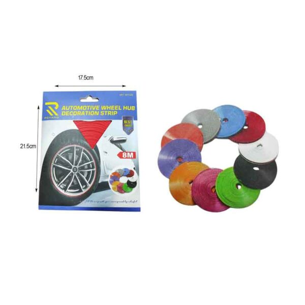 Rchang Αυτοκόλλητη ταινία ζάντας τροχών W17324 - Automotive Wheel Hub Decoration Strip